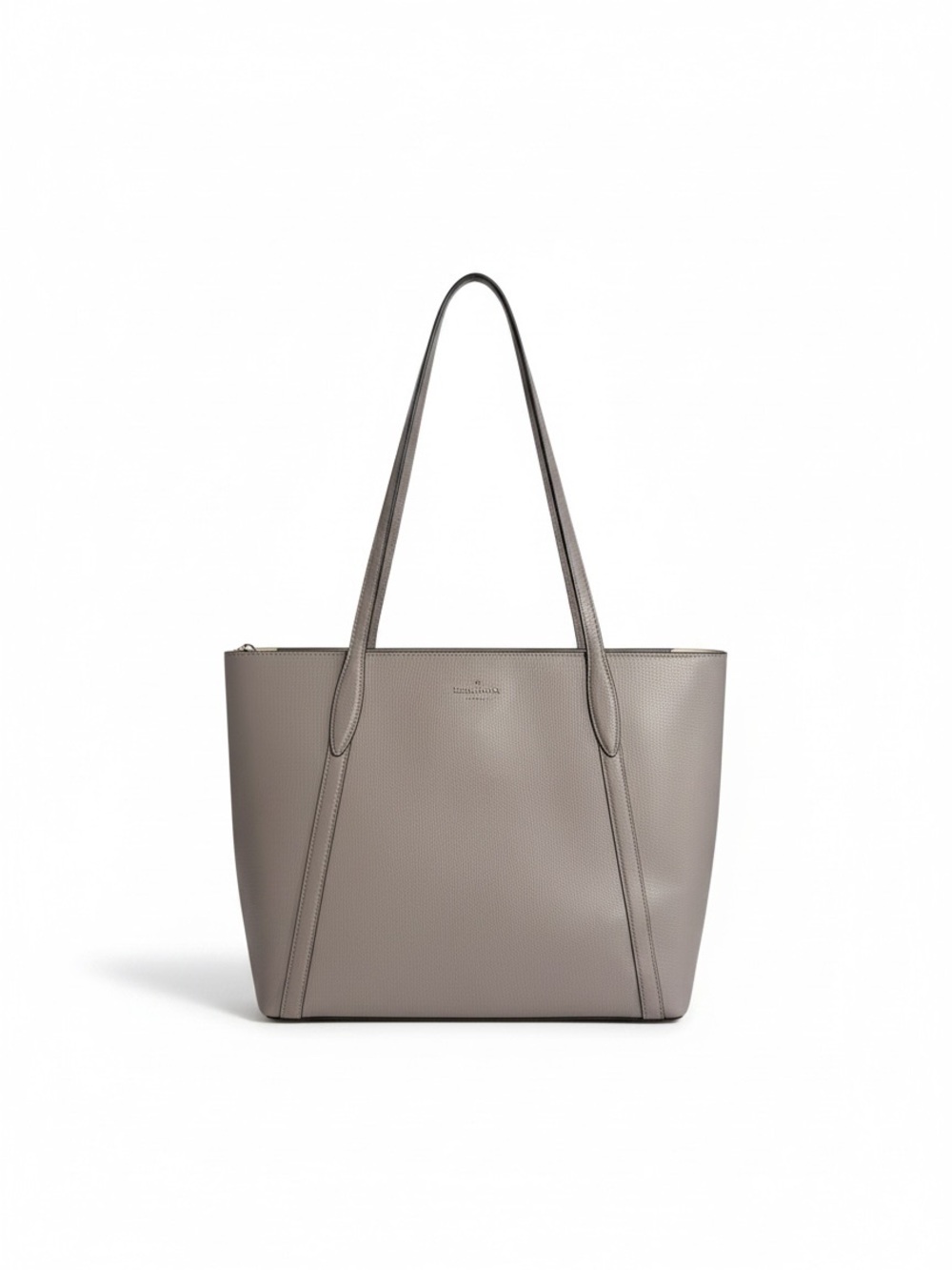 Kate Spade Cara Large Leather Tote Warm Taupe Work Bag EUC - MSRP $329 - Picture 4 of 11